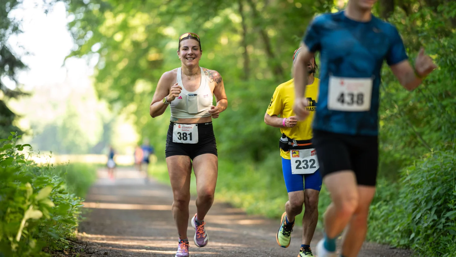 TSG Leihgestern beim Pfingstlauf in Krofdorf-Gleiberg